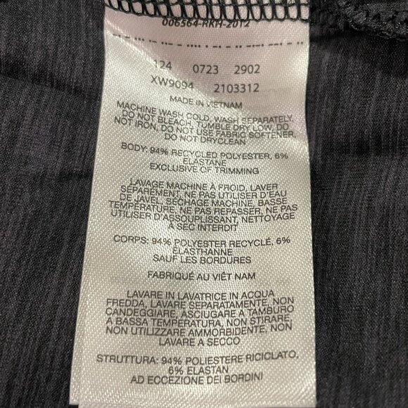 (NWT) COLUMBIA "Pacific Haze" Elastic Drop Waist T-Shirt Dress, Dark Gray - 2X - Picture 10 of 11